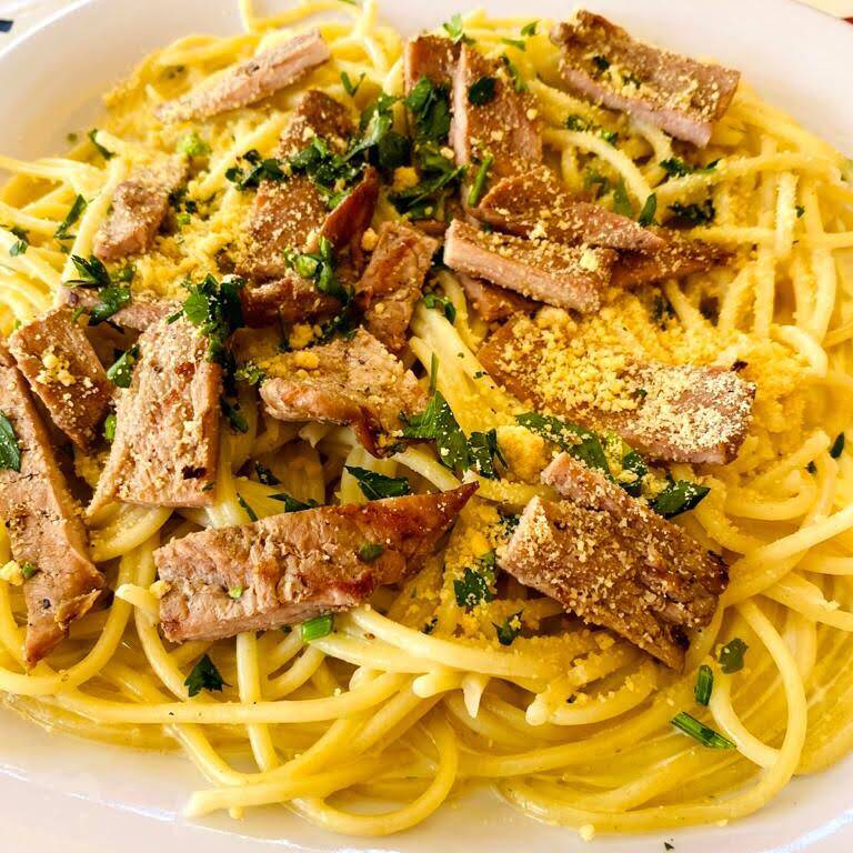 Pasta con Arrachera