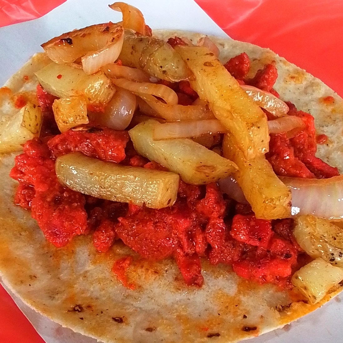 Taco Carne Adobada