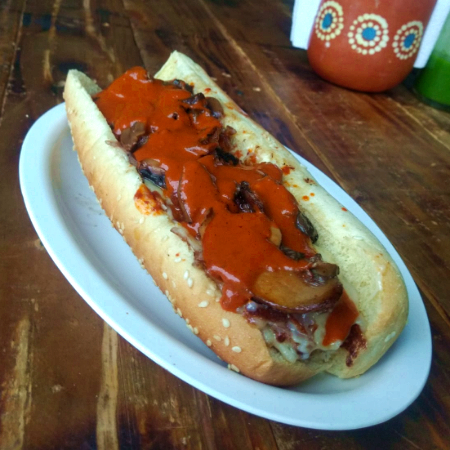 Hot Dog Jumbo Champiñón