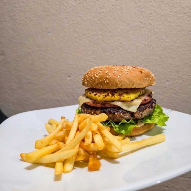 Hamburguesa Hawaiana