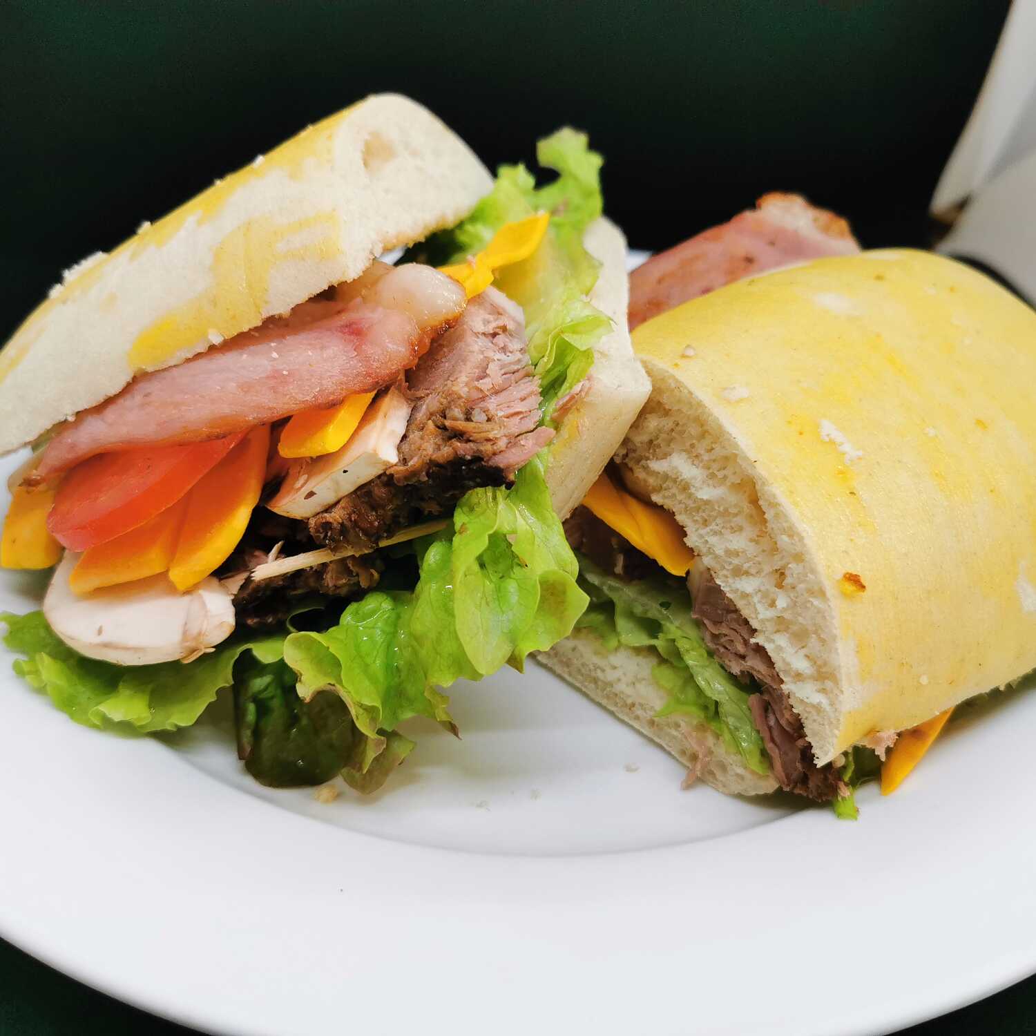 Chapata Roast Beef