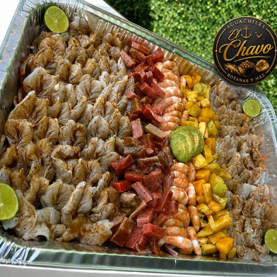 Charola Suprema (8) - Mixta: Camarón y Atún