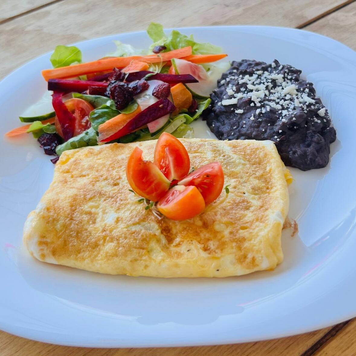 Omelette Poblano