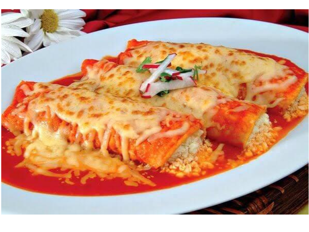 Enchiladas Rojas