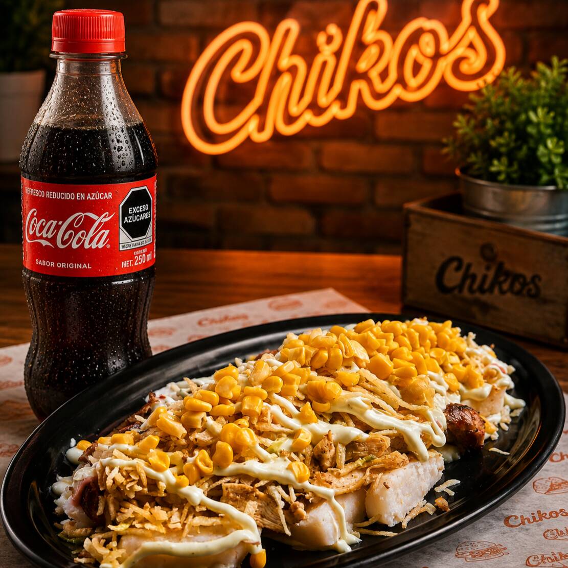 Chuzo Combinado + Coca Cola Original 250 Ml