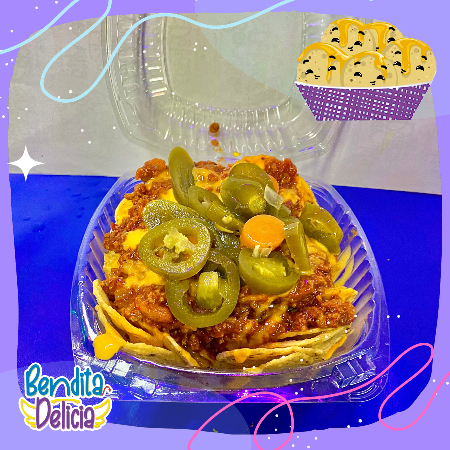 Nachos con Carne (chili)
