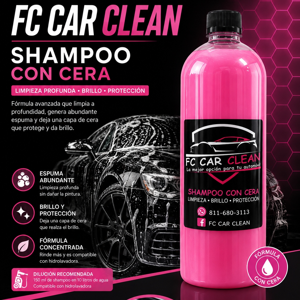 Shampoo con Cera