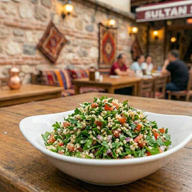 TABULÉ (ENSALADA A BASE DE TRIGO)