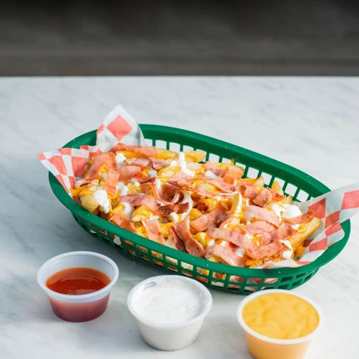 Papas Preparadas a la Francesa con Tocino