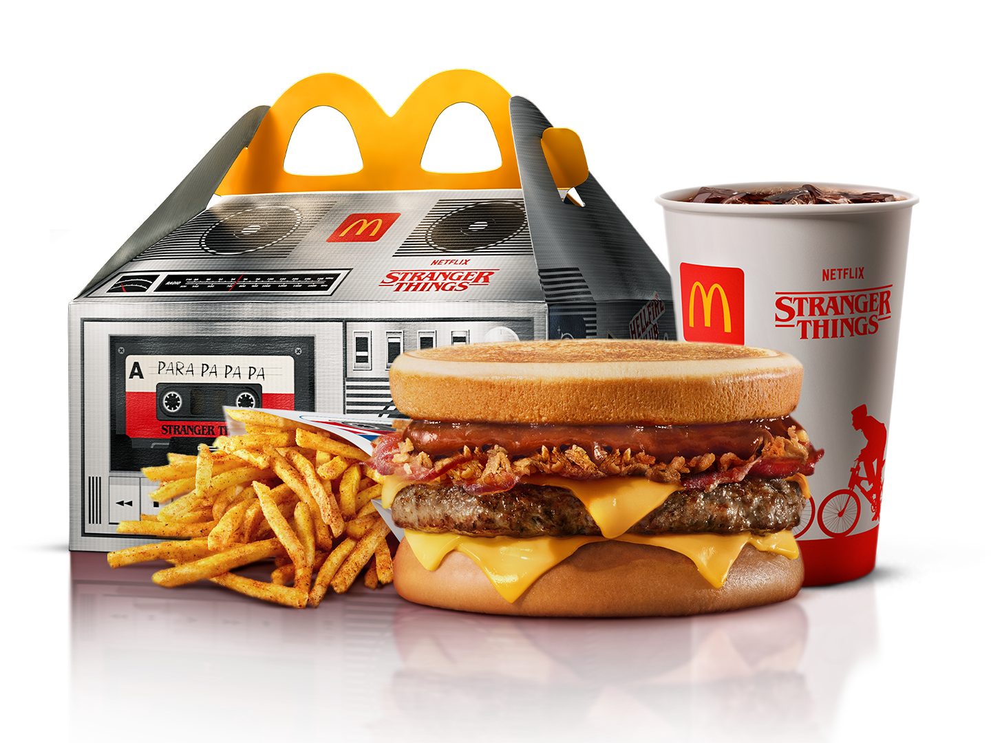 McCombo mediano Stranger Things carne