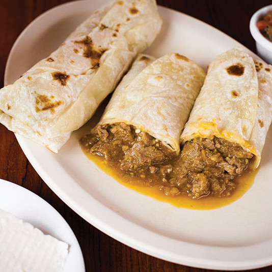 BURRITO DE CHICHARRON PRENSADO VERDE