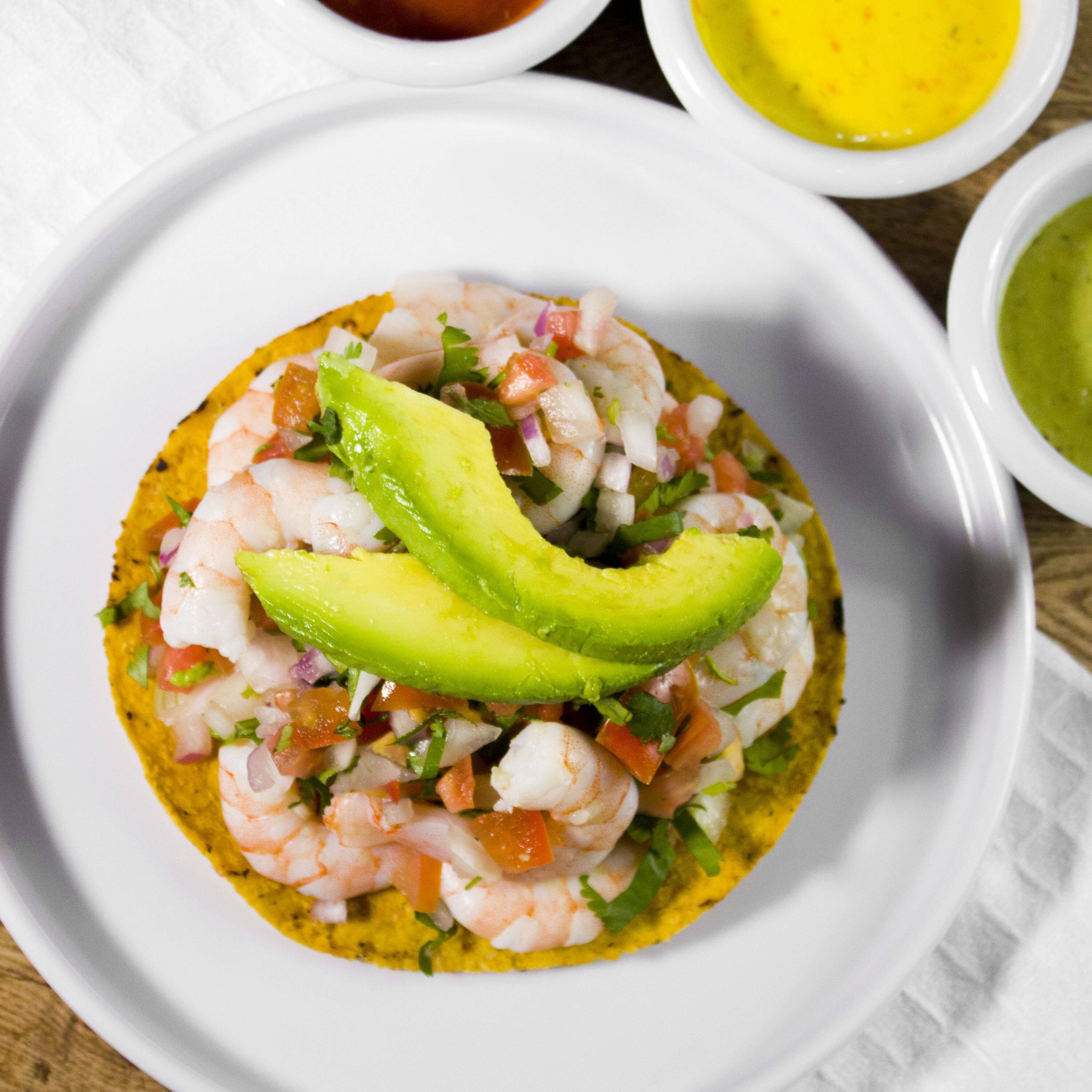 Tostada de Camaron