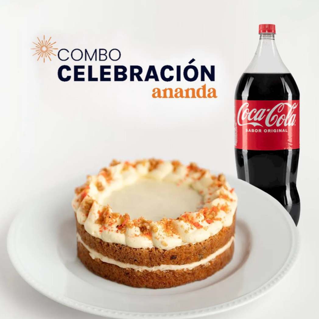 Combo Torta Zanahoria + Coca Cola