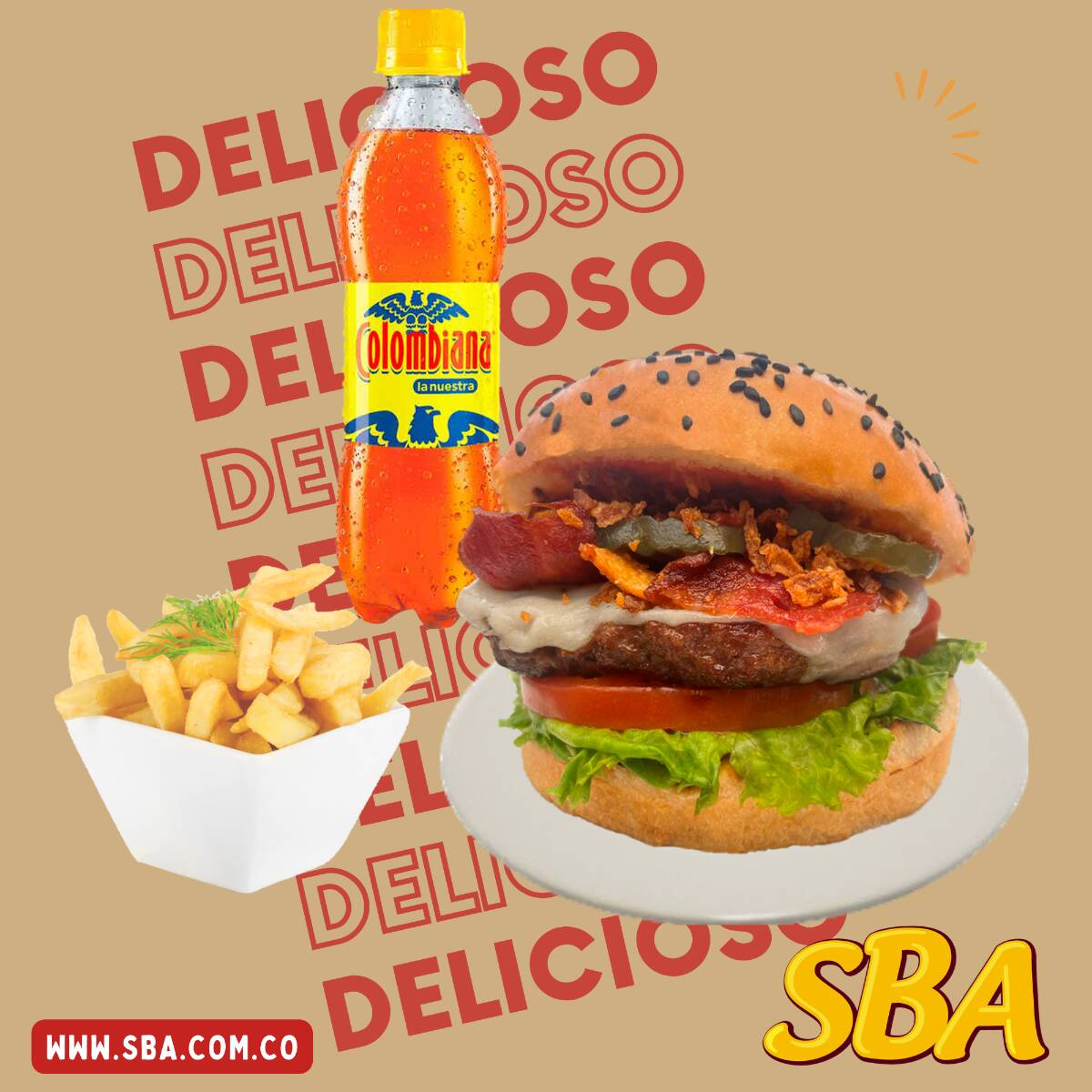 Super Hamburguesa Doble