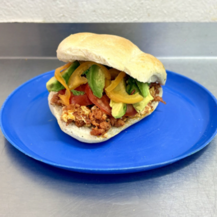 Torta de Chorizo con Huevo