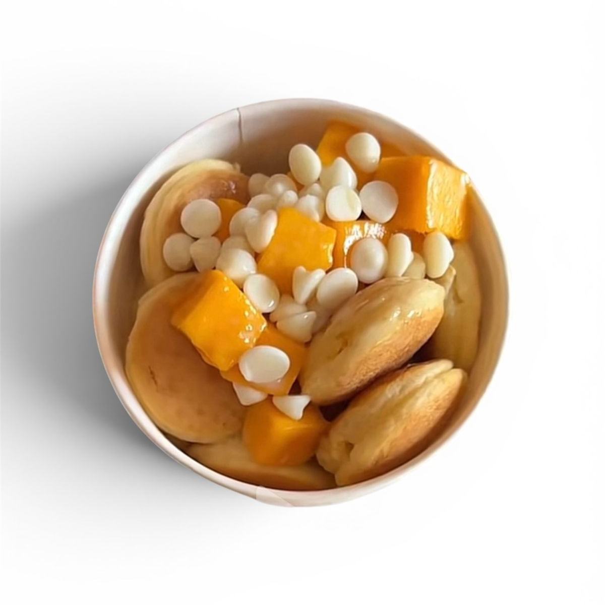 Mini Hot Cakes con Mango