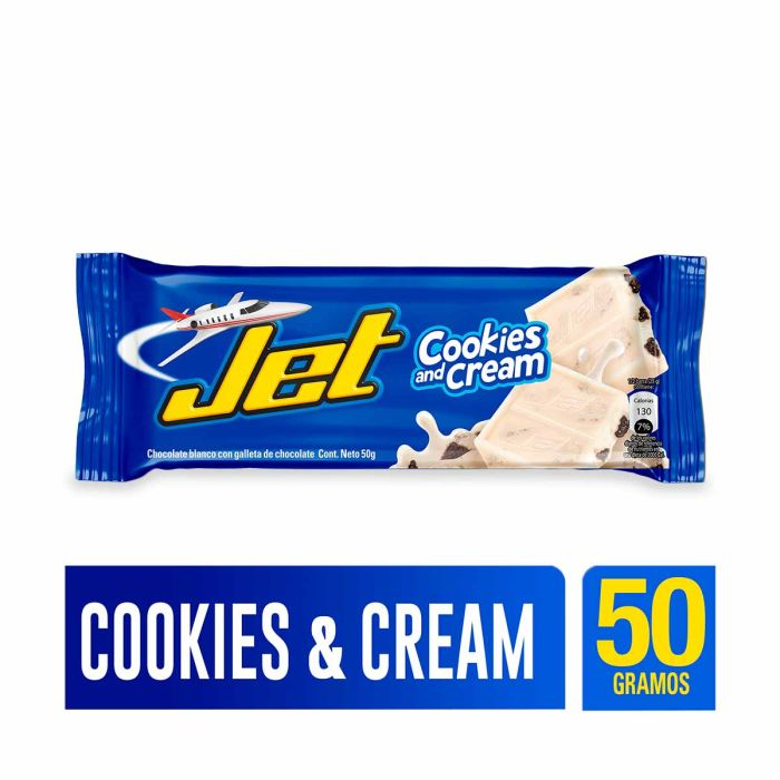 Jet Chocolatina Sabor a Cookies and Cream