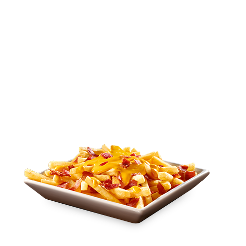 A batata frita mais famosa do mundo, agora com molho com queijo tipo cheddar e bacon crispy. Não dá para resistir, experimente!