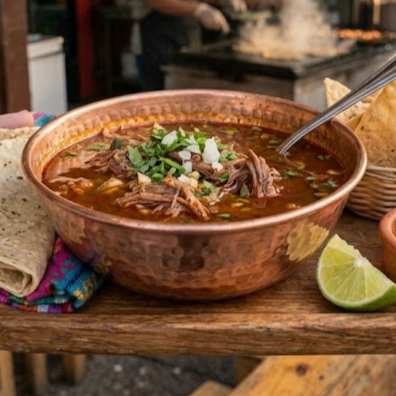 Consomé con Carne Mediano