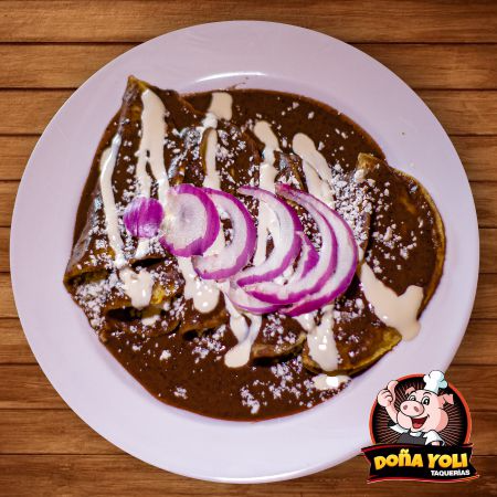 Enfrijoladas