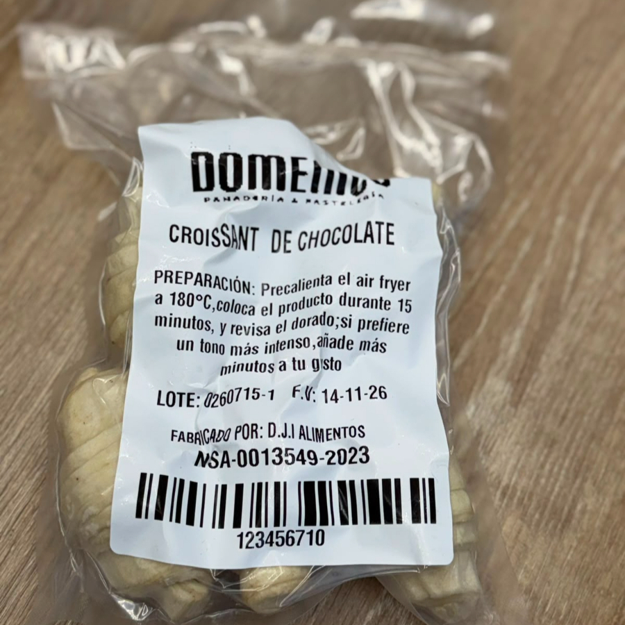 Croissant Chocolate Congelado Para Air Fryer