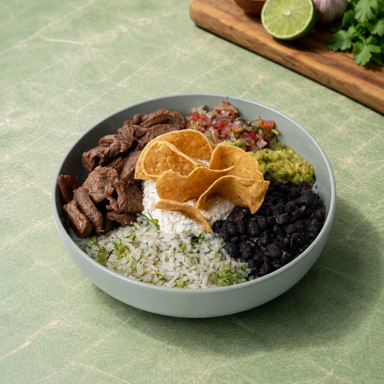 Menú Mexicano Carne Bowl