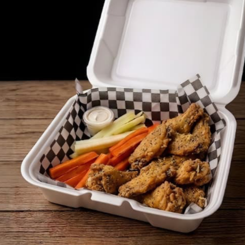 Alitas con Salsa Pimienta y Limon 10 Pzs