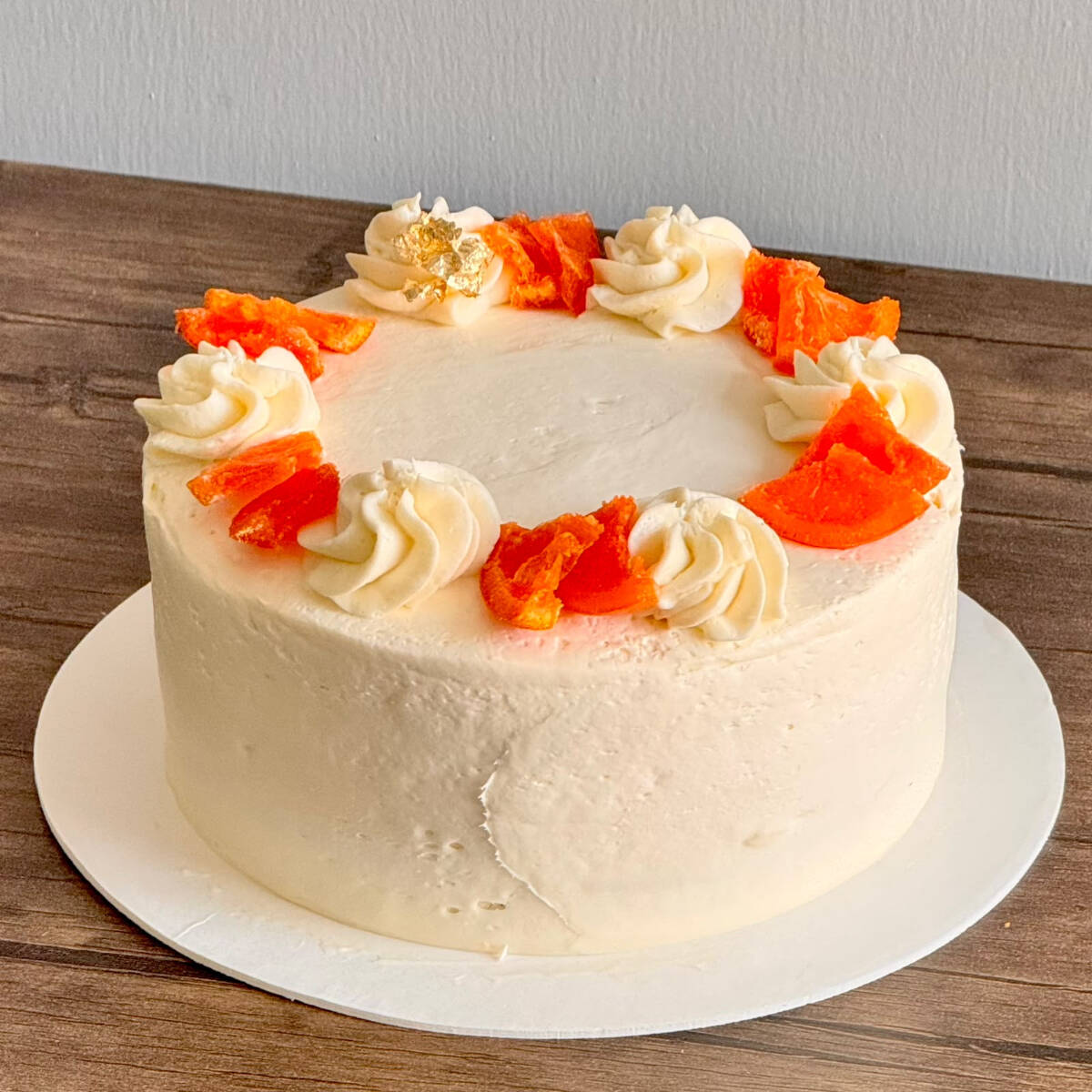 Pastel De Mandarina 6 Porciones