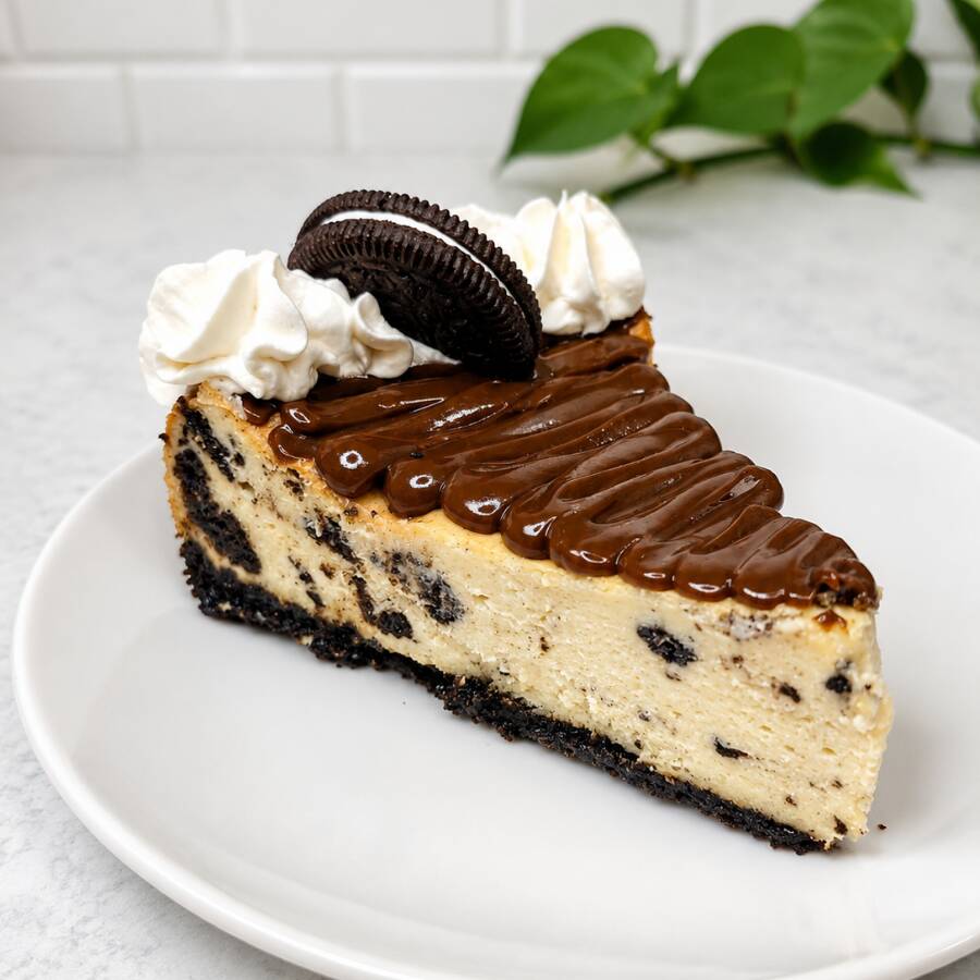 Cheesecake de Oreo