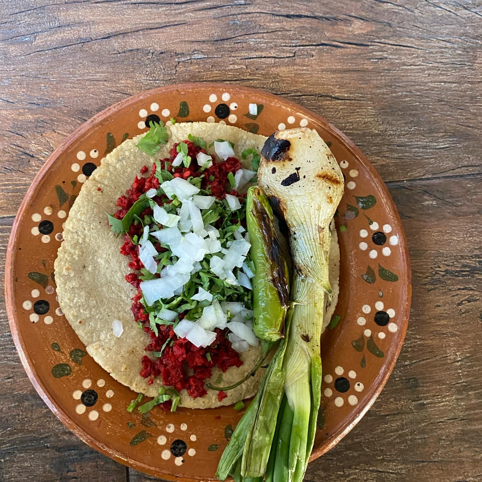 Taco Chorizo Ranchero