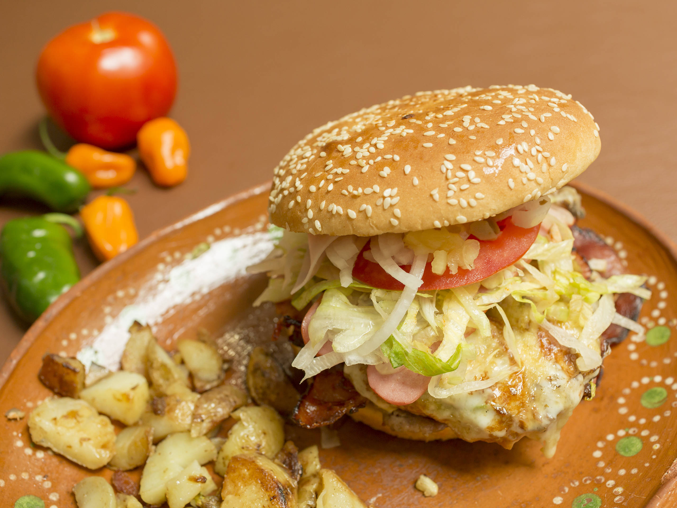 Hamburguesa Alfredos