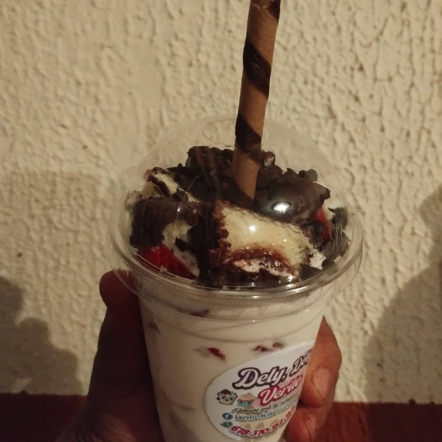 Fresas con Crema Gansito