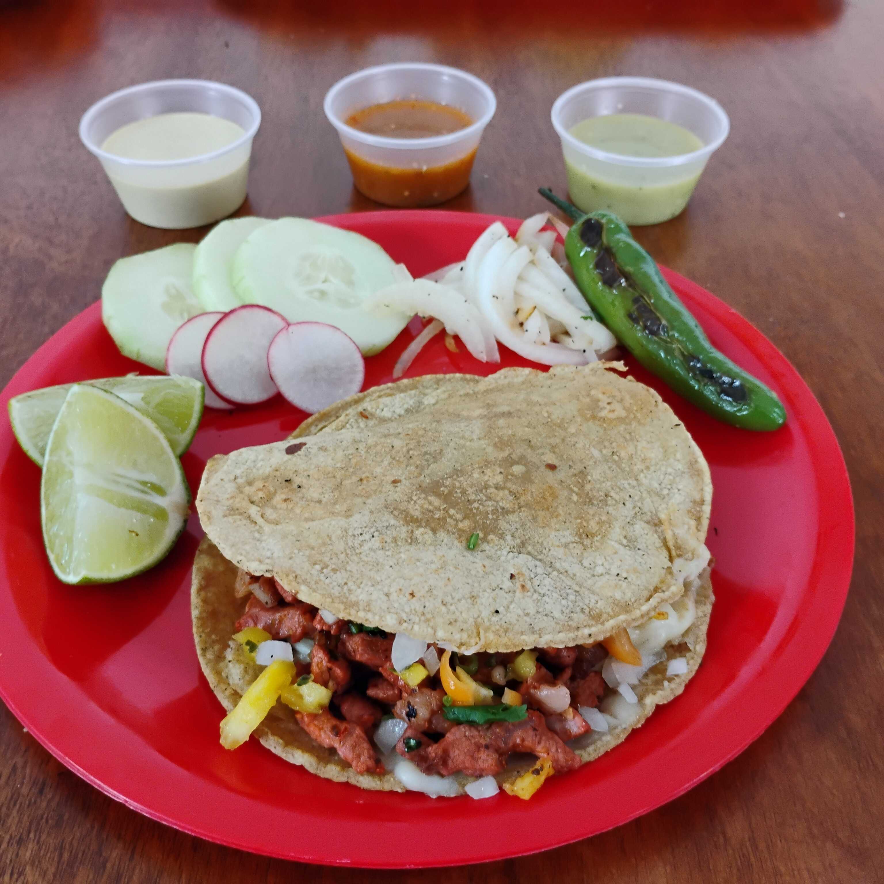 Quesadilla De Maiz Pastor