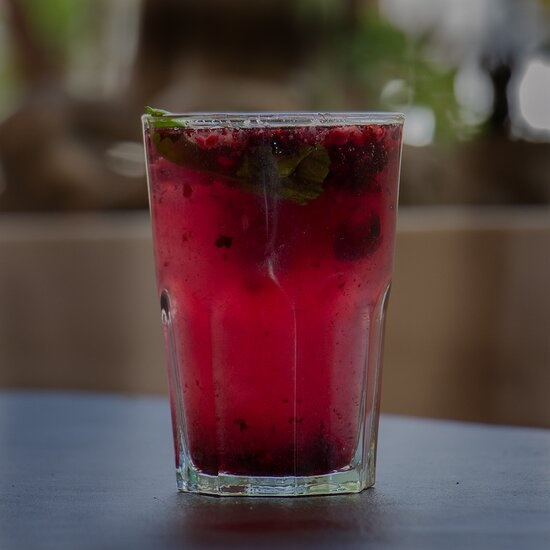 Soda Italiana de Frutos Rojos