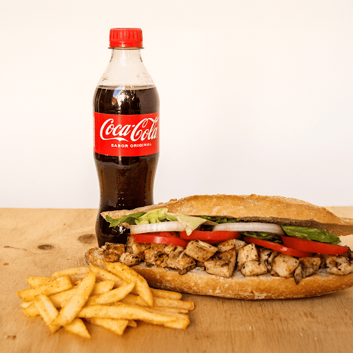 Torta + Papas + Bebida