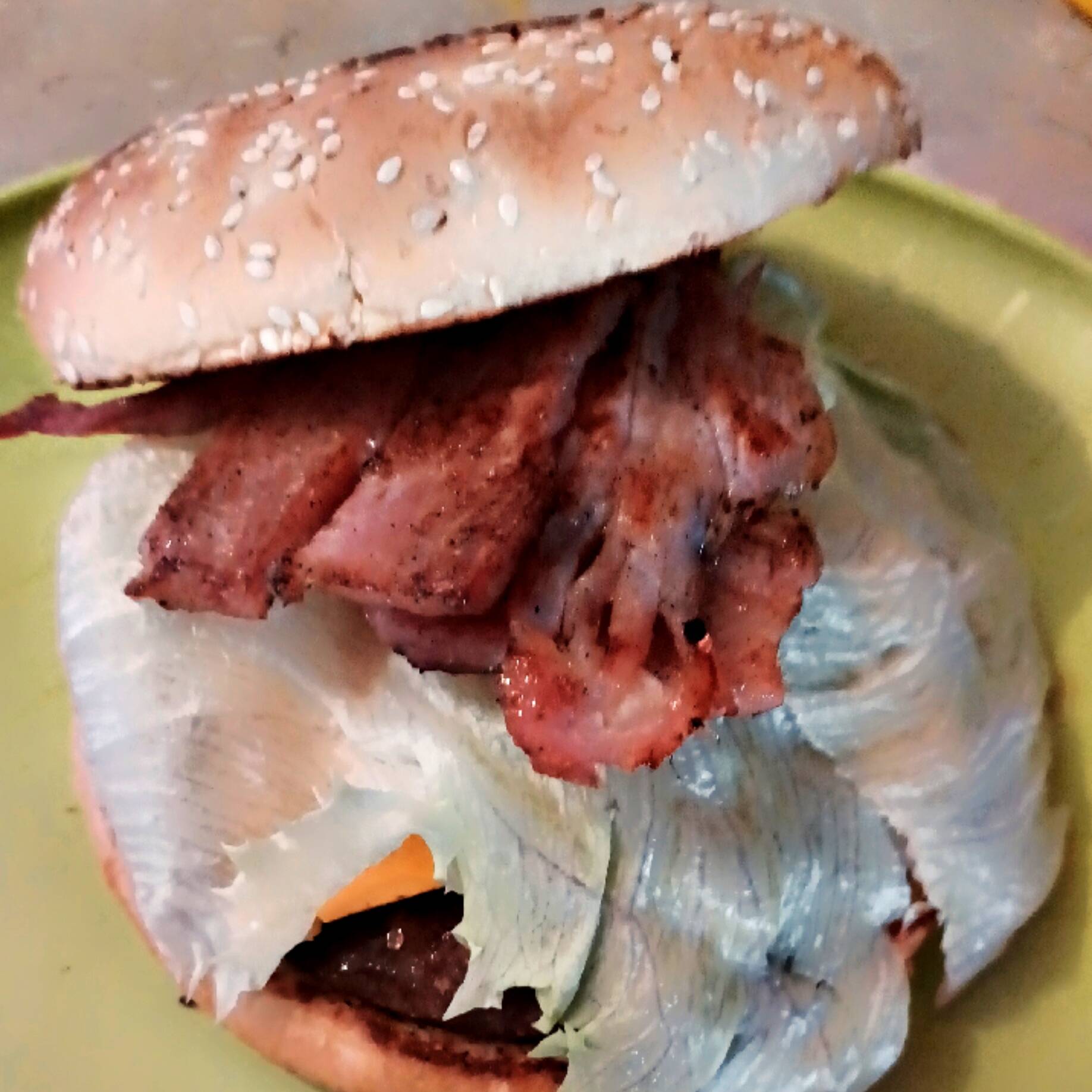 Hamburguesa Bacon Aderezo Especial
