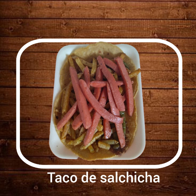 TACO DE SALCHICHA