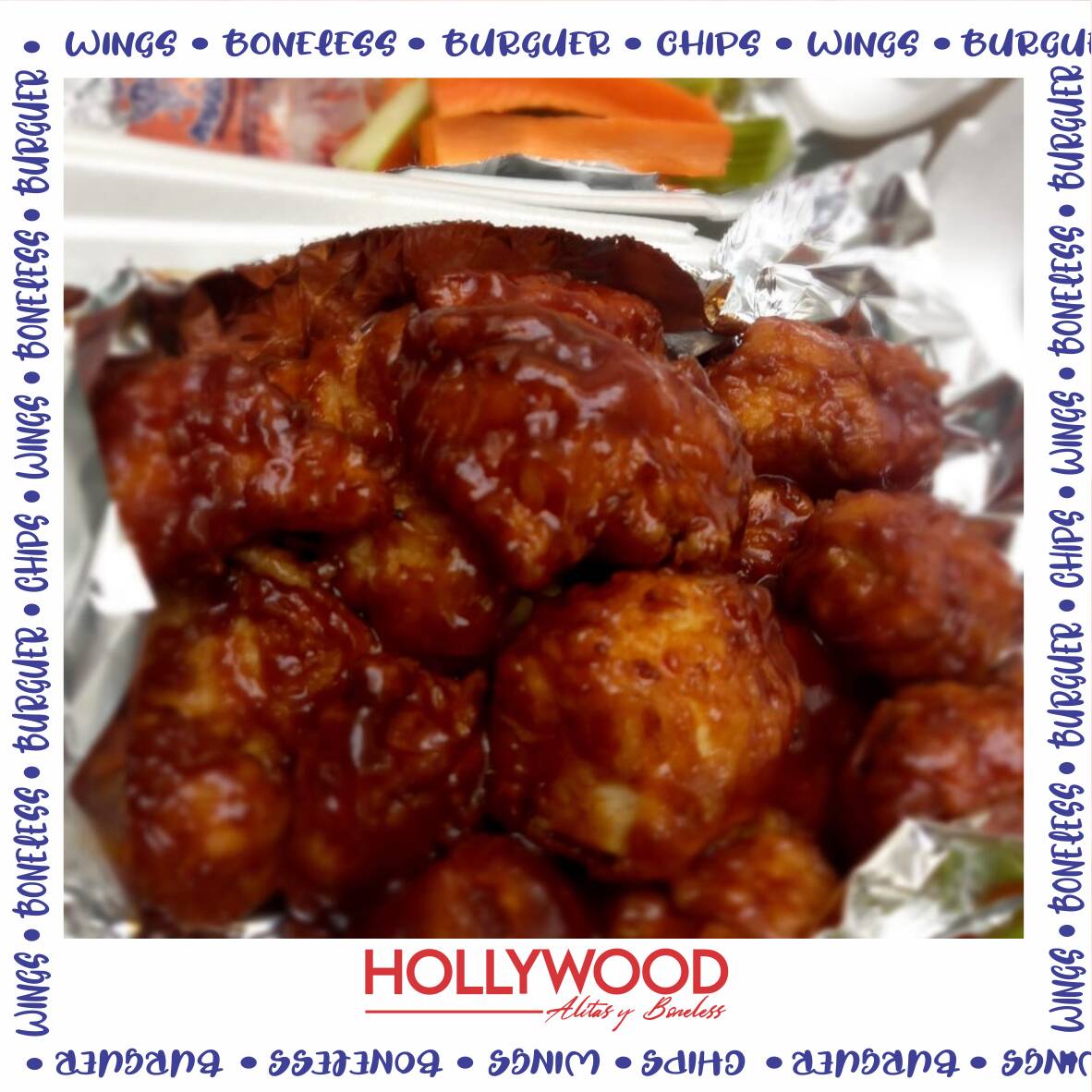 1 Kg Boneless + Papas