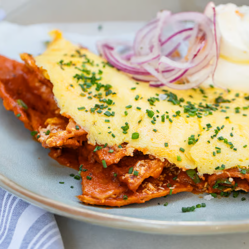 Omelette CHILAQUIL
