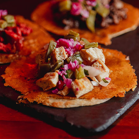Taquiqueso de Pollo