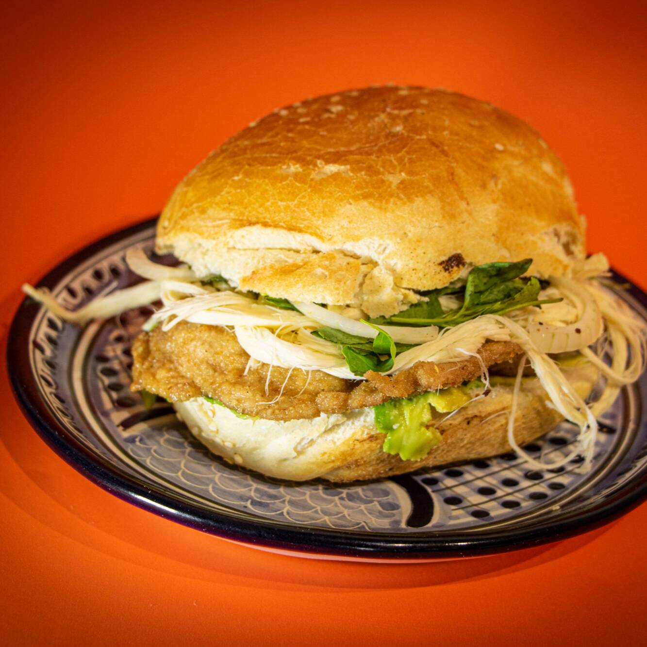 Cemita de Milanesa de Cerdo (1)