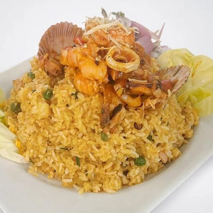Arroz cMariscos completo+Chicharron MixtoJR