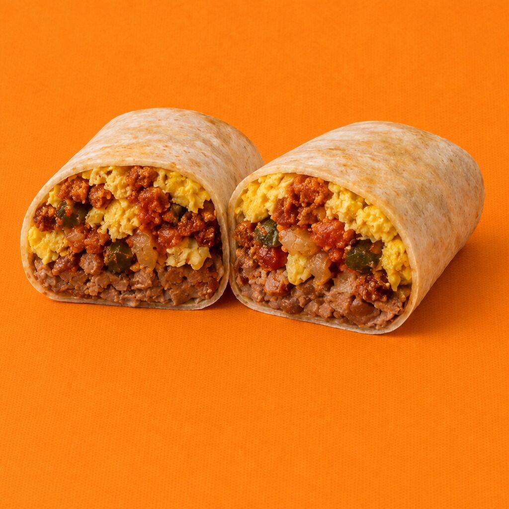 Burro de chorizo mexicano