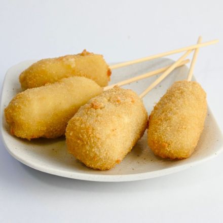 Kushiages de Queso