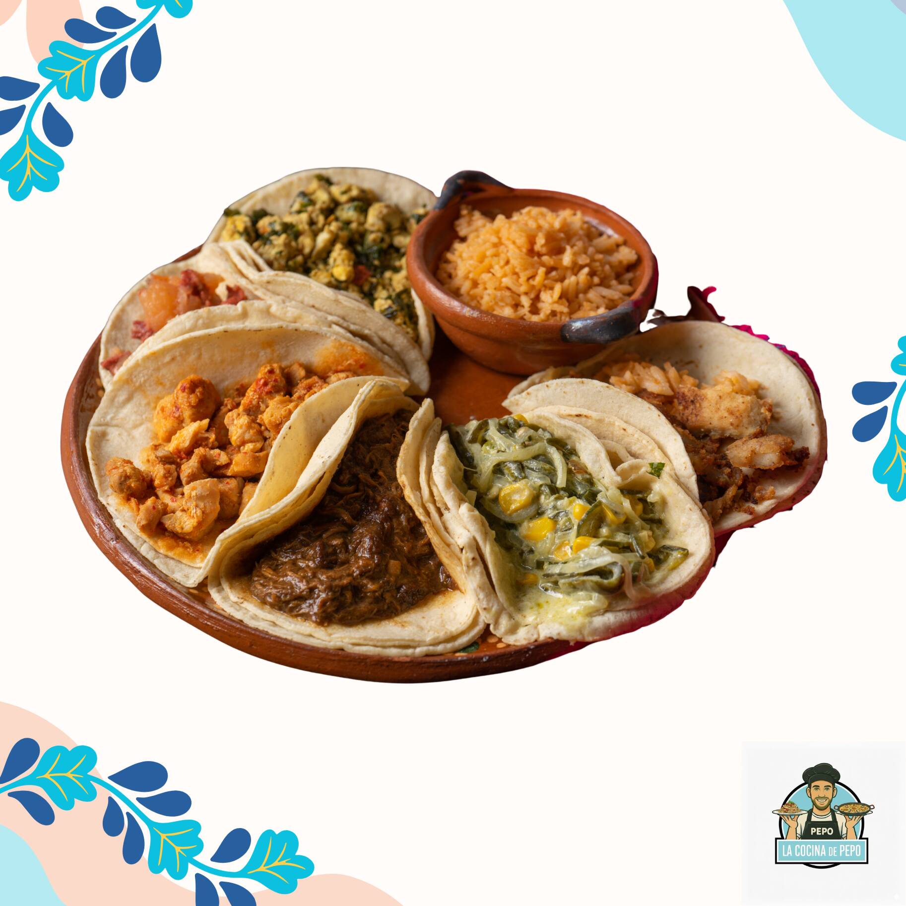 Tacos de Guisado X4