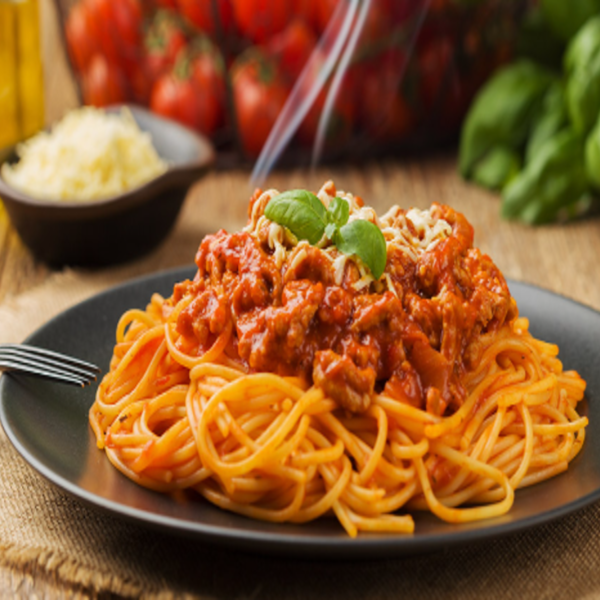 Pasta Boloñesa + Postobon 250ml