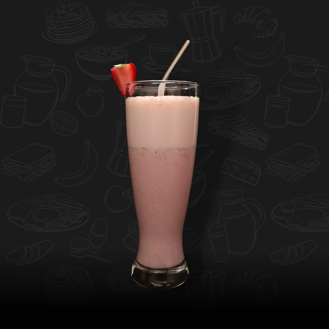 Licuado de Fresa Natural Gr