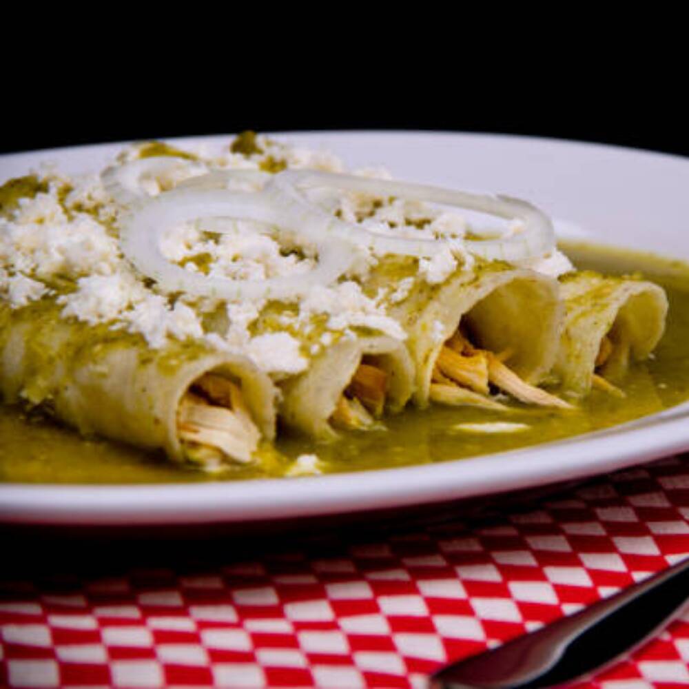 Enchiladas Sencillas Verdes