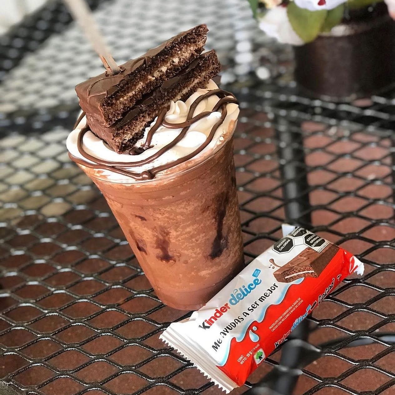 Frappé de Kinder Delice