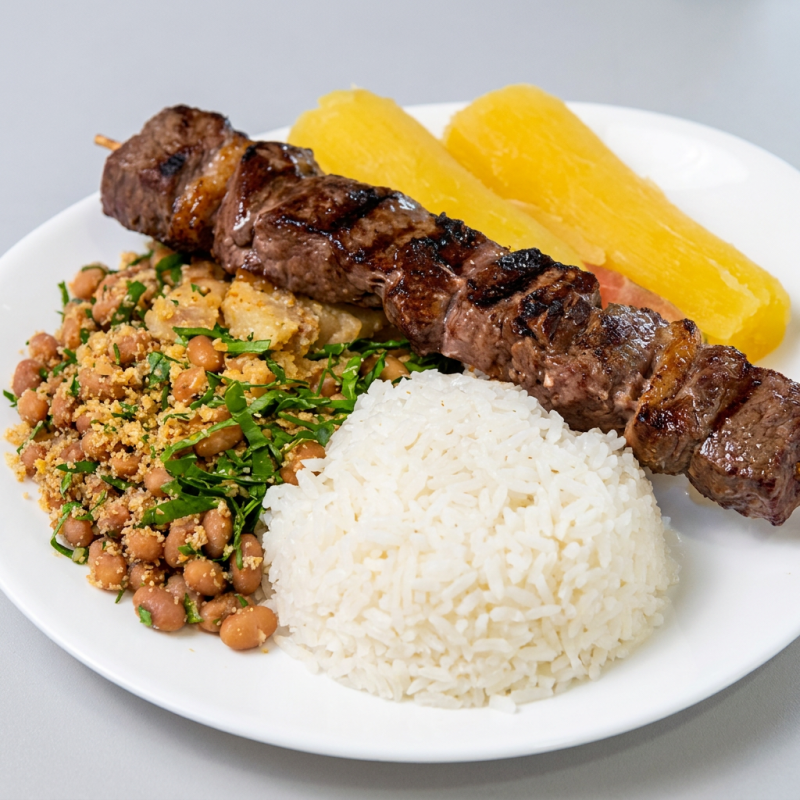 Deliciosa marmita completa sem batata frita
